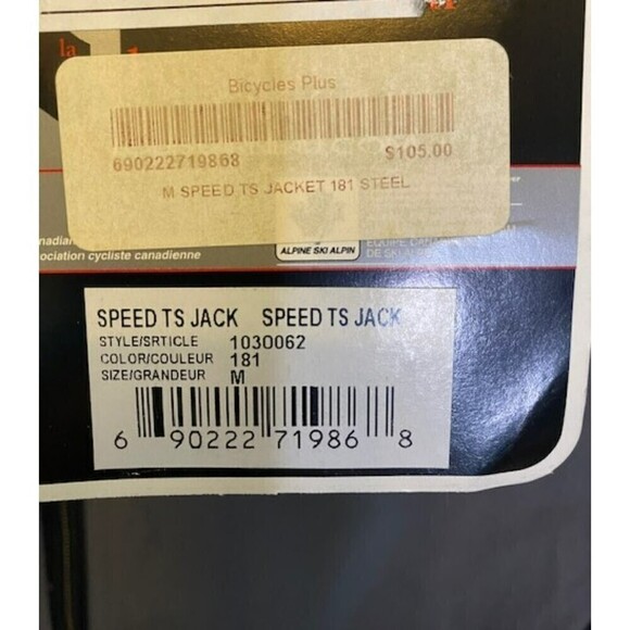 LOUIS GARNEAU SPEED TS 62 cycling jacket Medium M NWTs - Picture 3 of 6